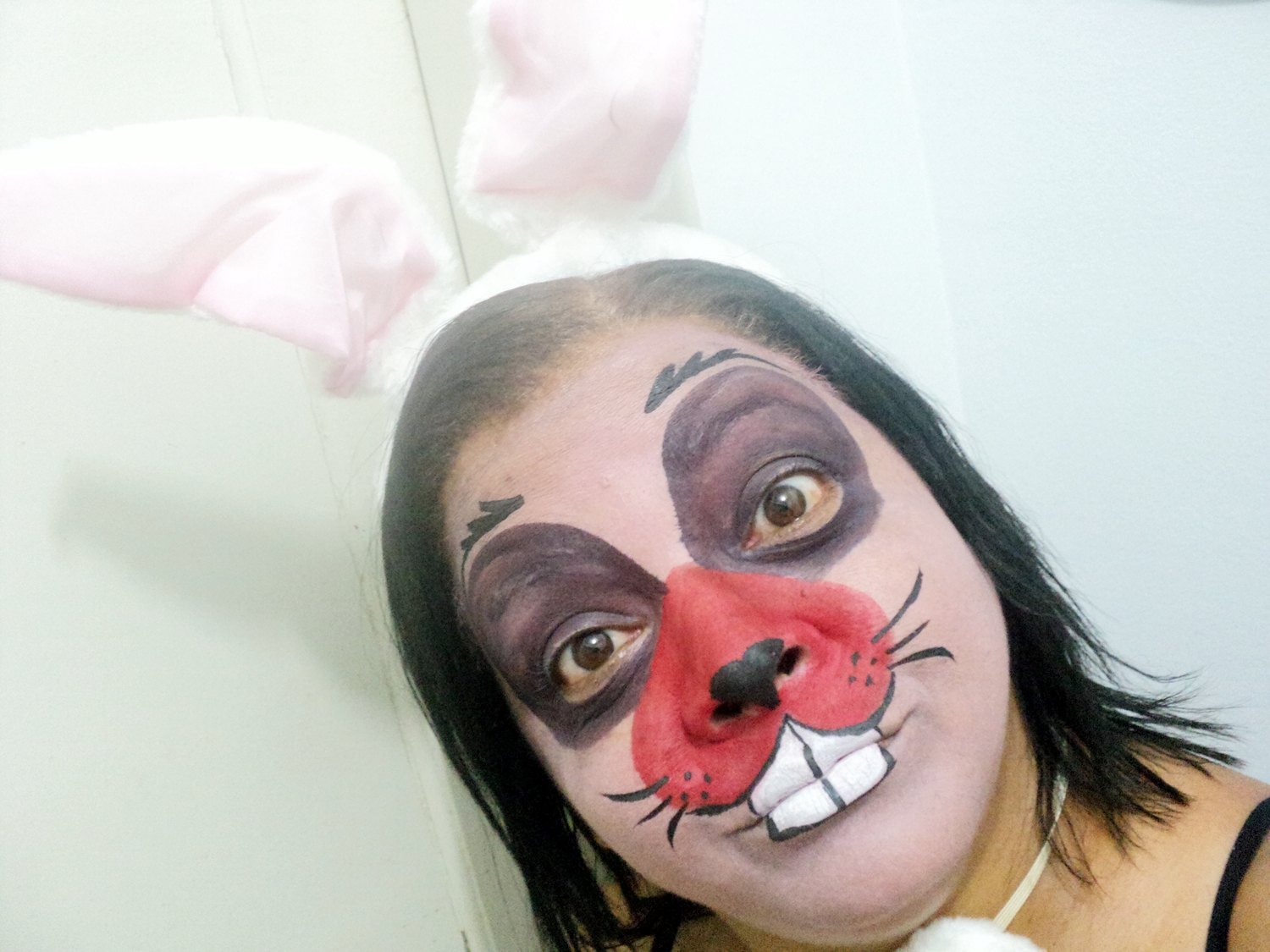 ideias maquiagem coelho