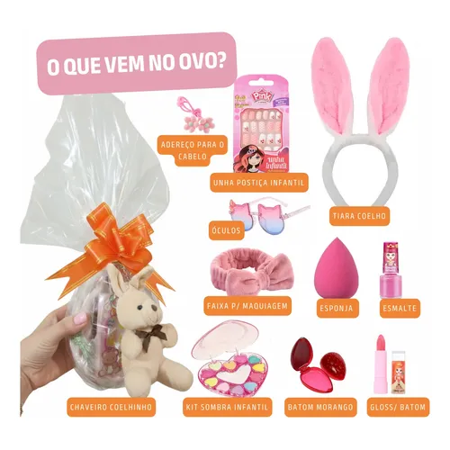 make de coelho para criança