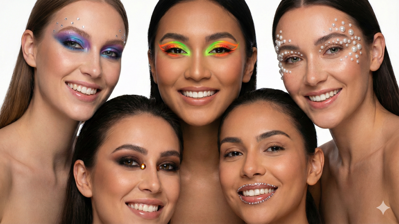 como fazer strass durar na maquiagem