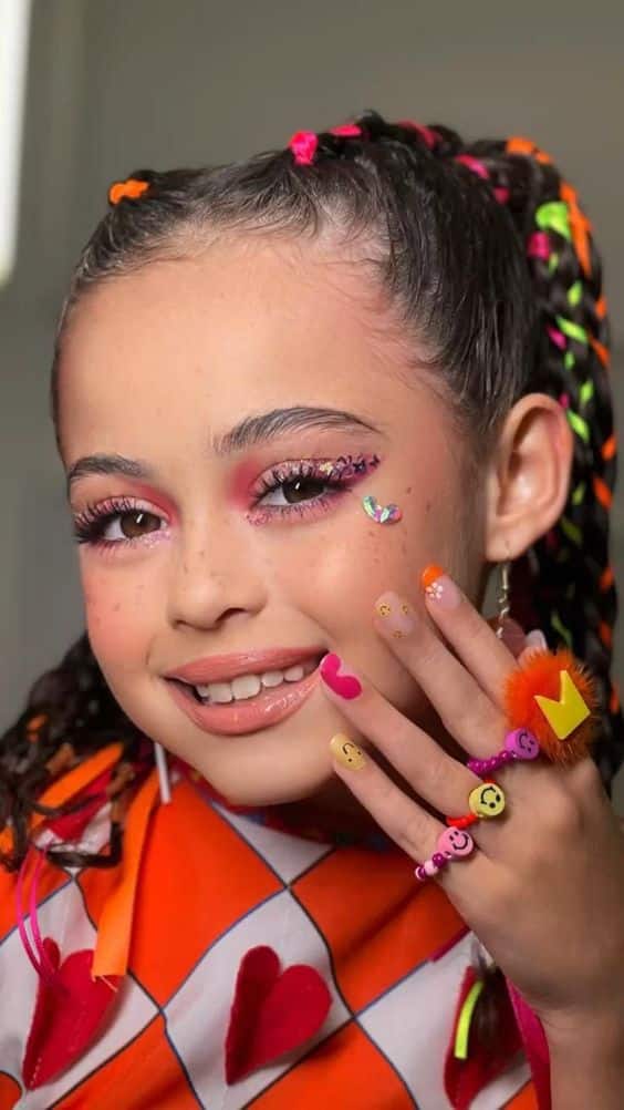pintura facial infantil