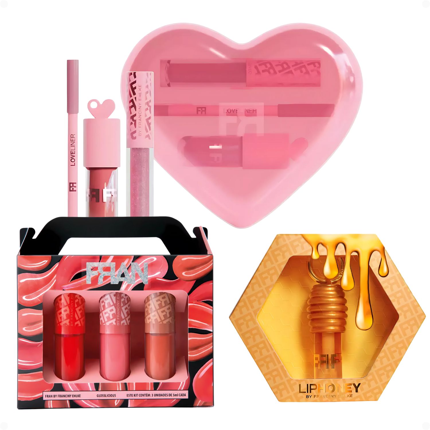 Gloss Labial Fran by Franciny Ehlke Lip Honey