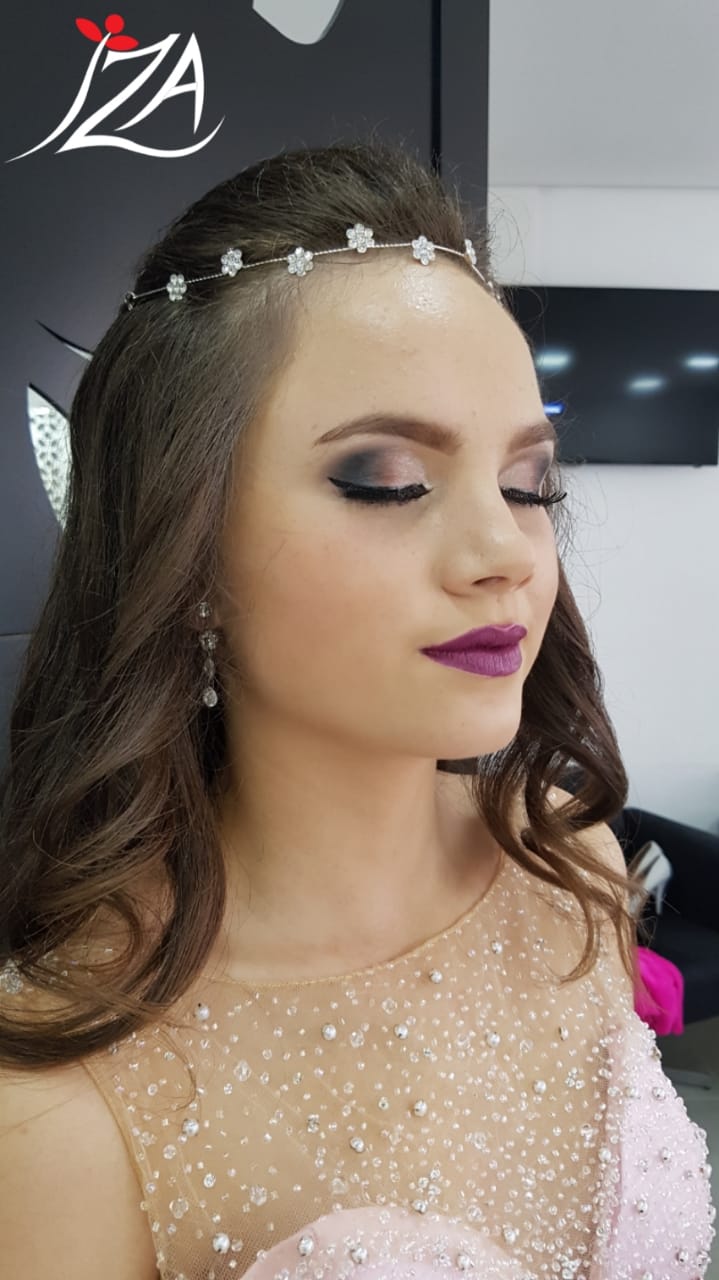 maquiagem 15 anos convidada simples