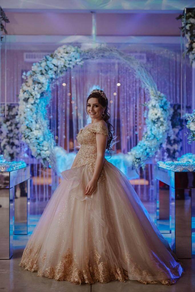inspiração maquiagem debutante