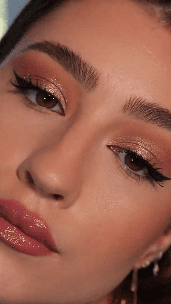 maquiagem glow debutante