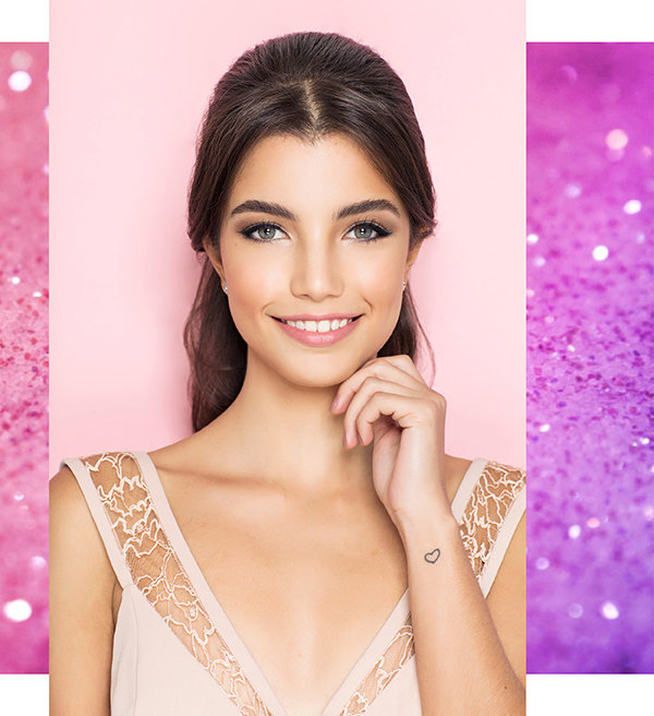 maquiagem moderna debutante