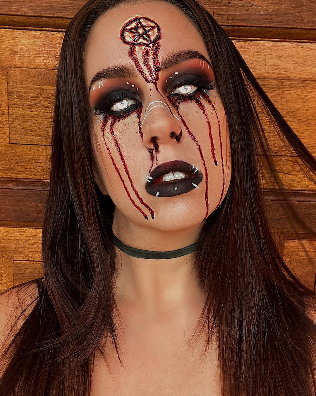Maquiagem diabinha TikTok