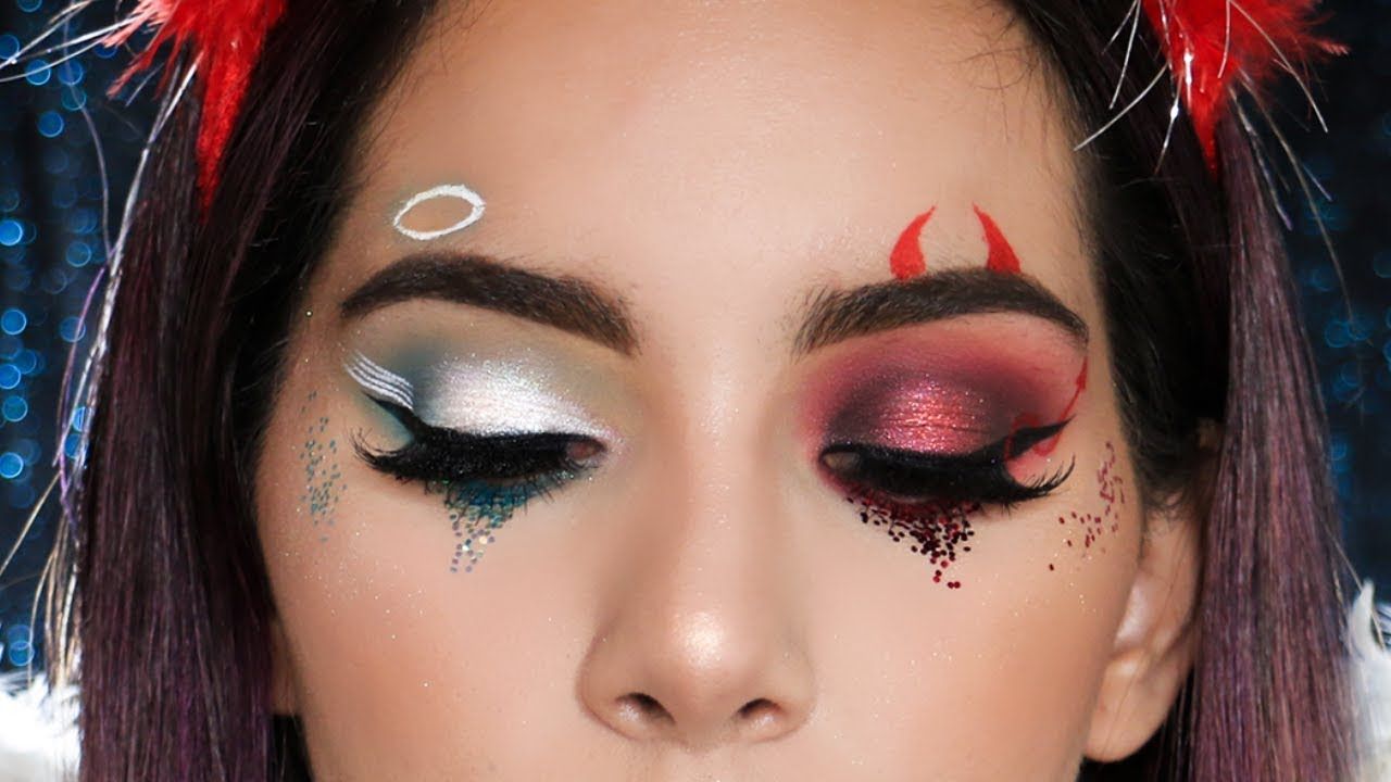 Inspiração maquiagem diabinha