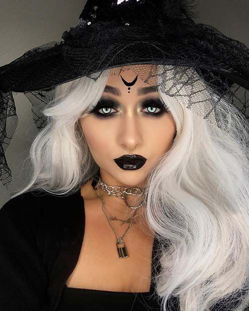 maquiagem de halloween bonita e simples