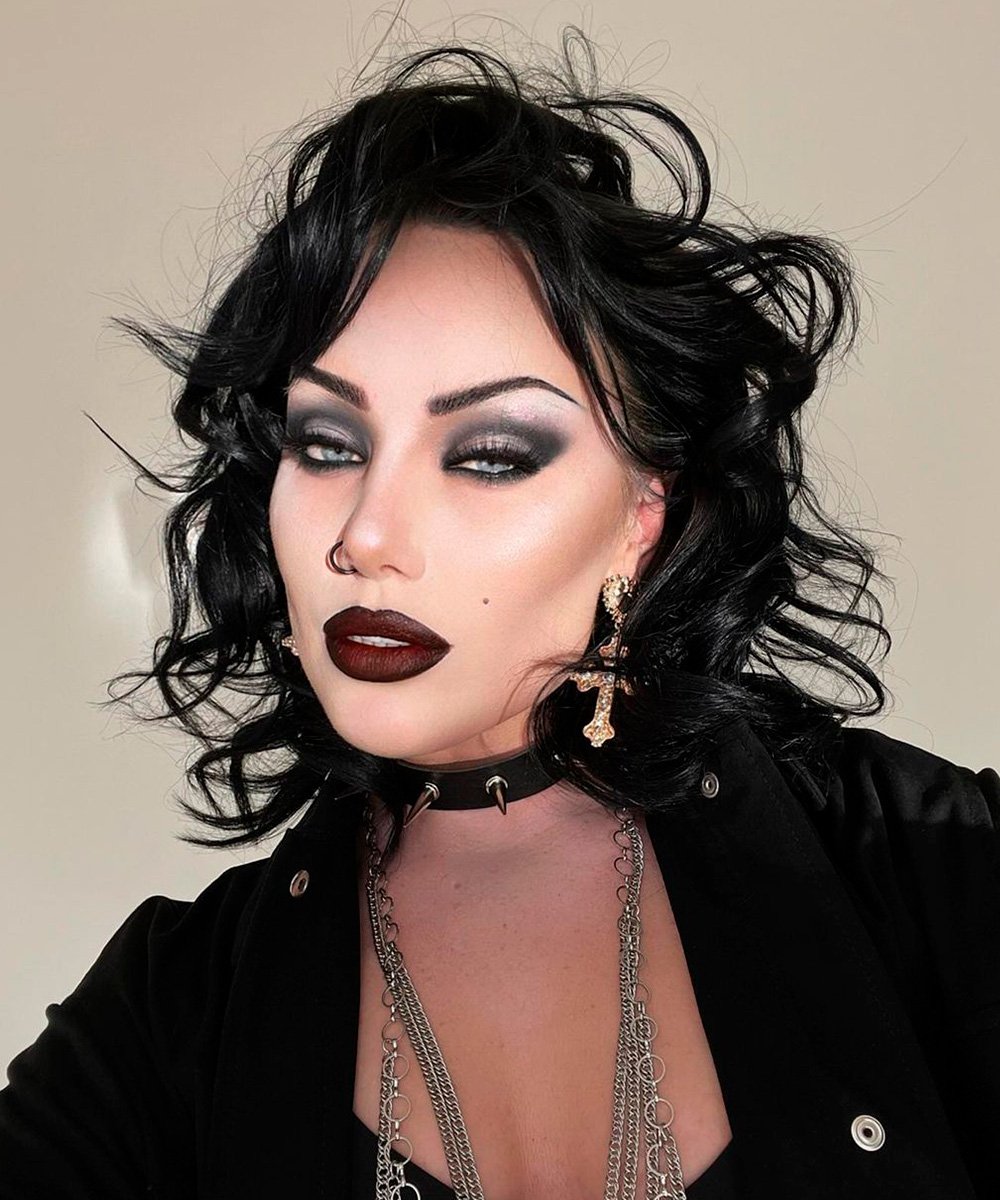maquiagem de halloween bonita para iniciantes
