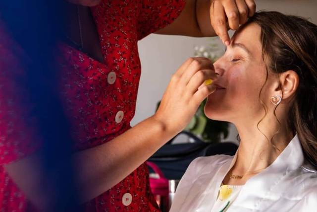 maquiagem de madeira vs maquiagem tradicional