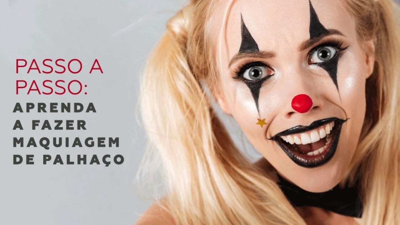 maquiagem de palhacinha carnaval