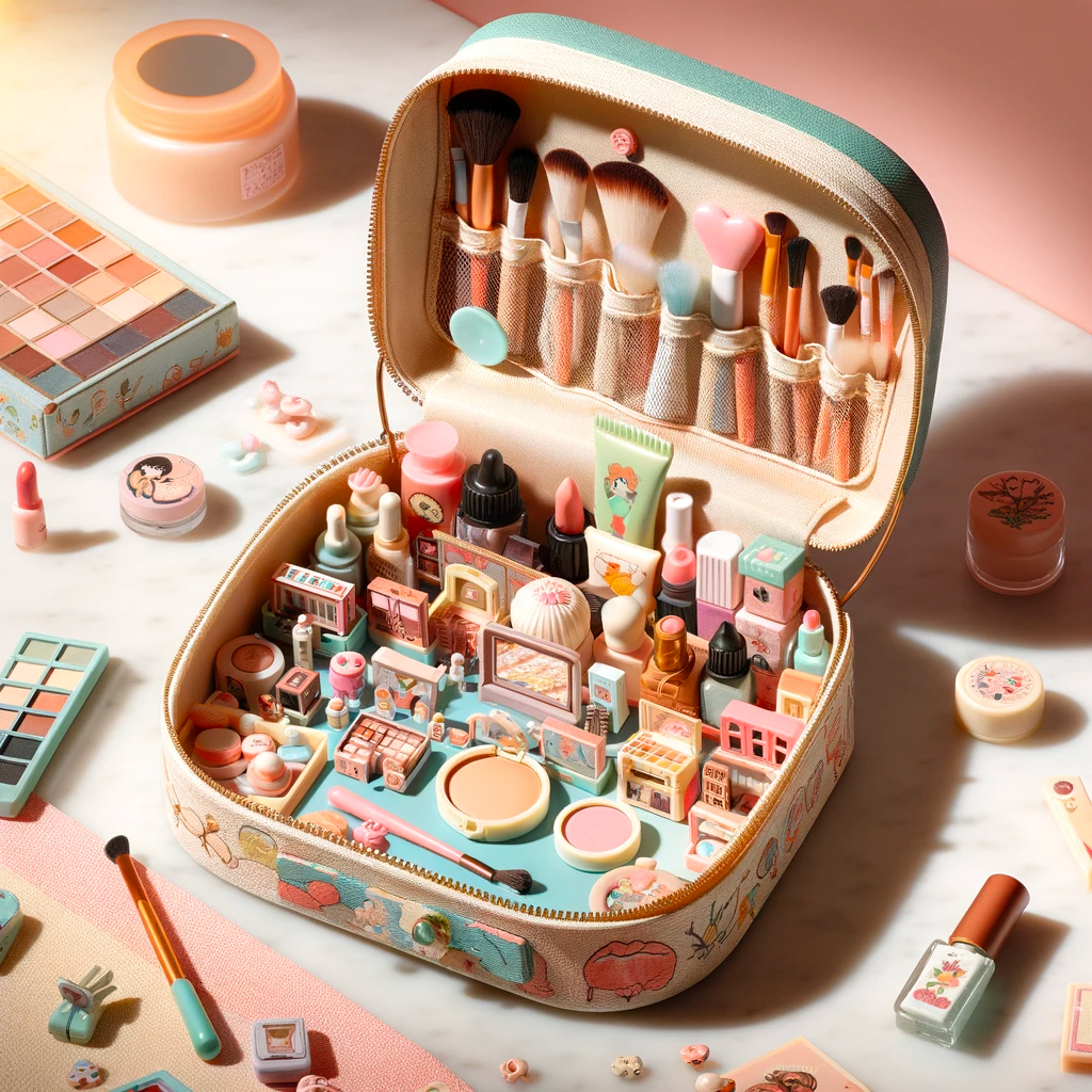 miniaturas de cosméticos decorativas