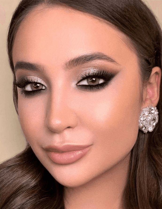 maquiagem escura vs clara para noite