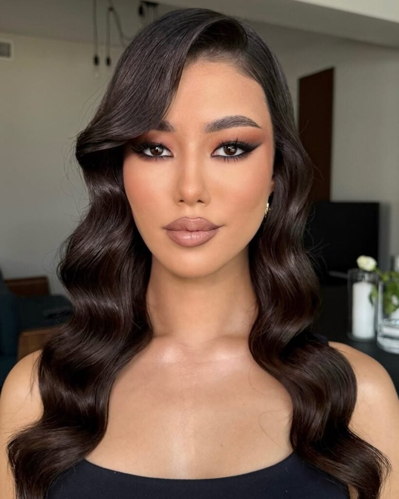 maquiagem escura vs clara para noite