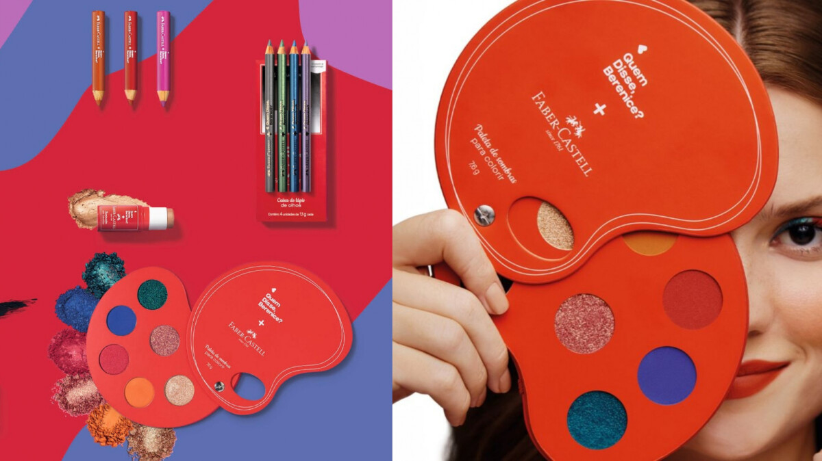 ideias maquiagem artistica lapis faber castell