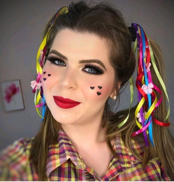 erros comuns ao fazer maquiagem festa junina infantil