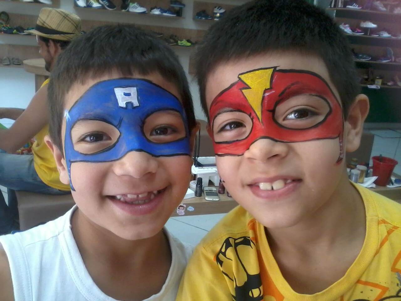 ideias maquiagem halloween infantil menino fácil