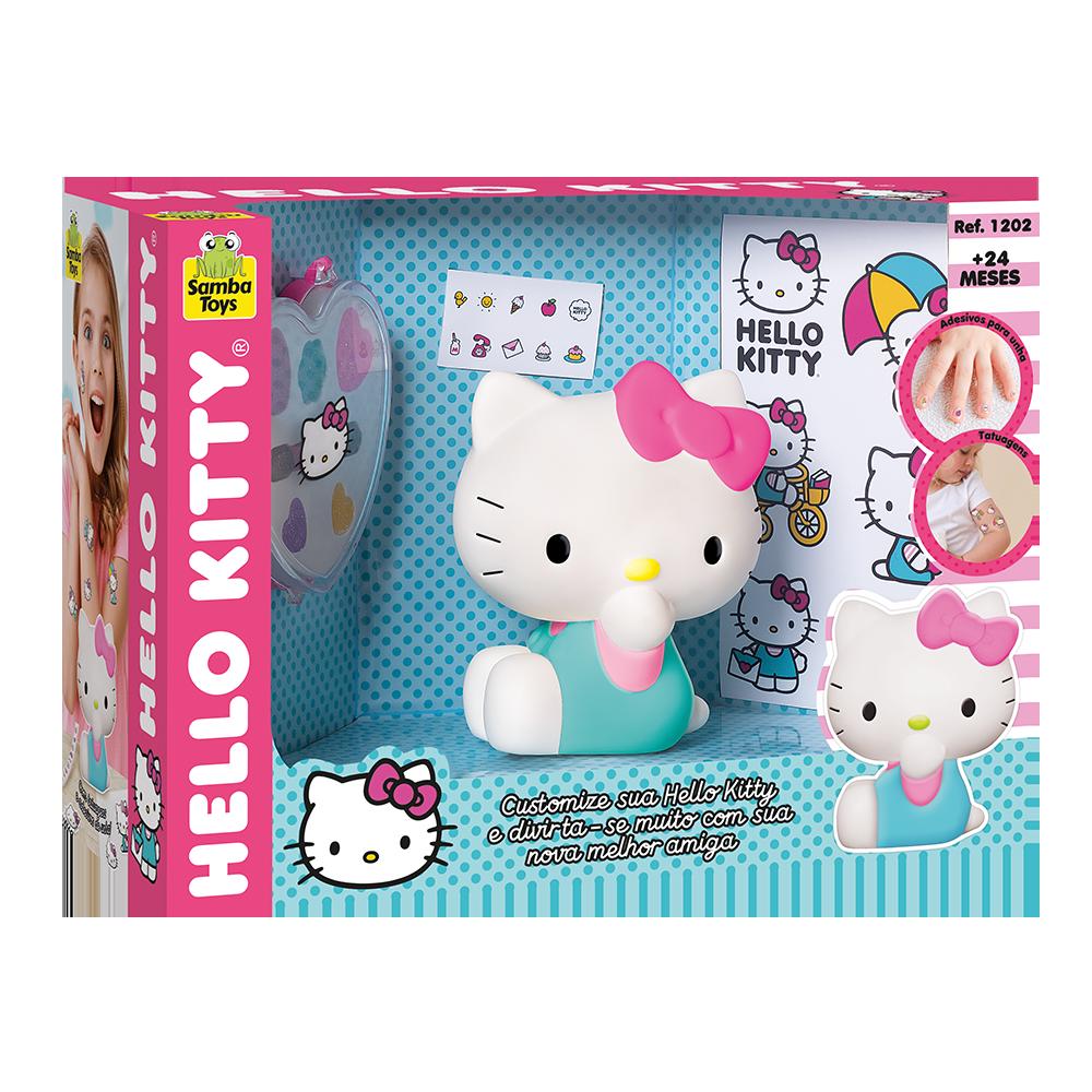 maquiagem infantil Hello Kitty
