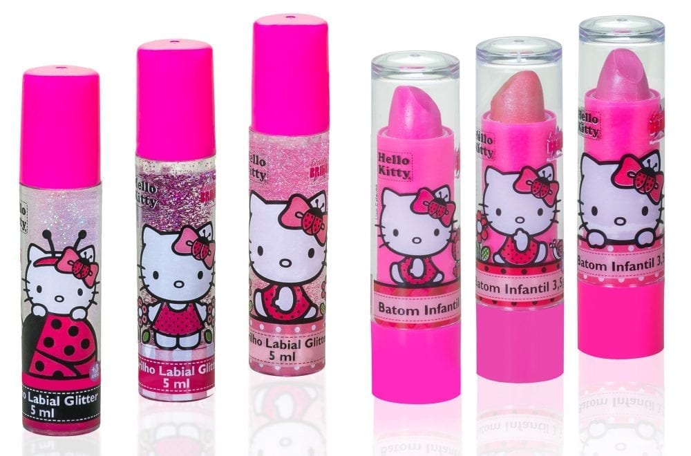 maquiagem artística Hello Kitty