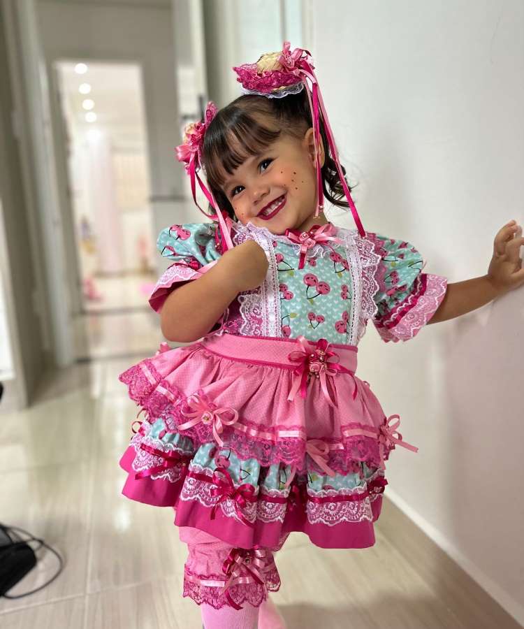 tutorial maquiagem infantil festa junina