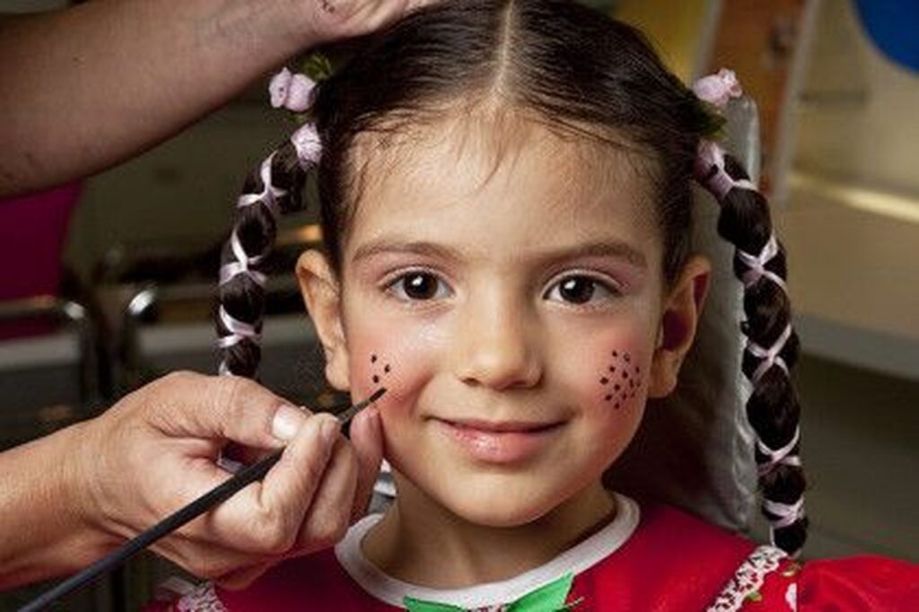 maquiagem junina infantil barata e fácil