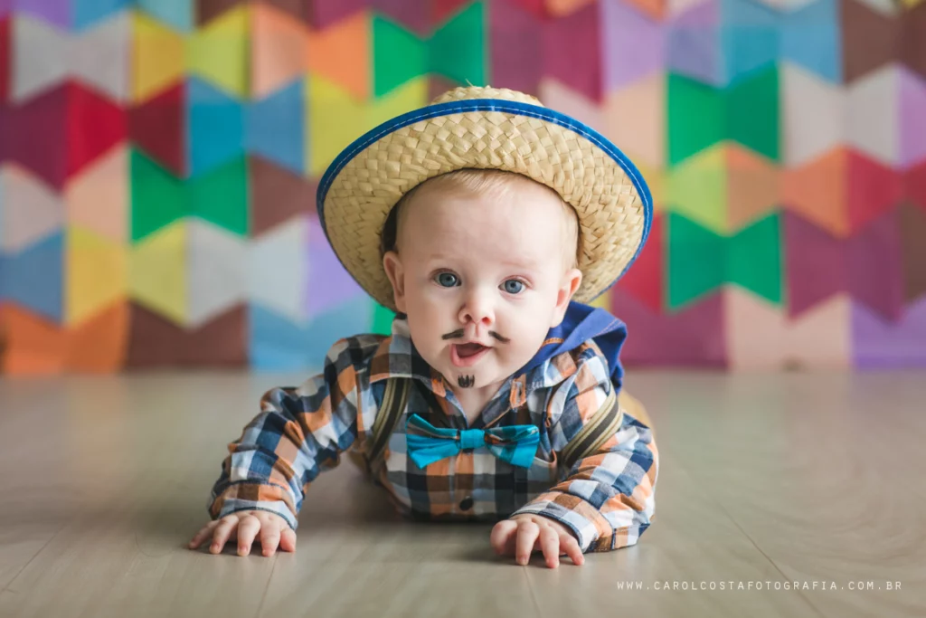 ideias de maquiagem junina para menino