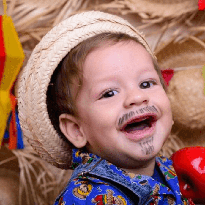 maquiagem junina menino vs menina