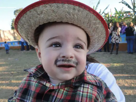 ideias de maquiagem junina para menino