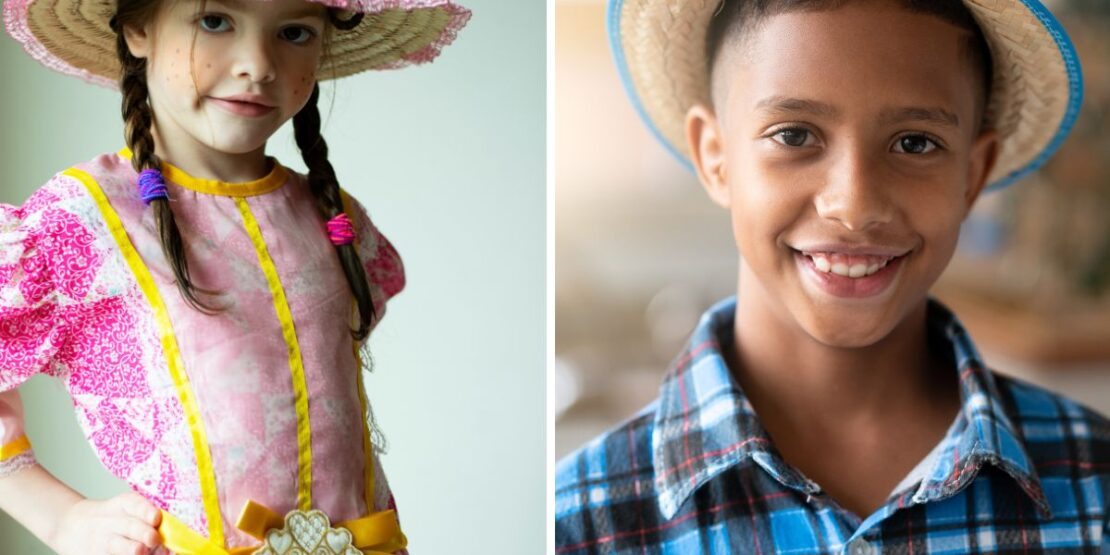 quanto custa maquiagem junina para menino