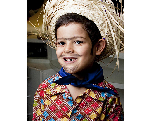 maquiagem junina menino