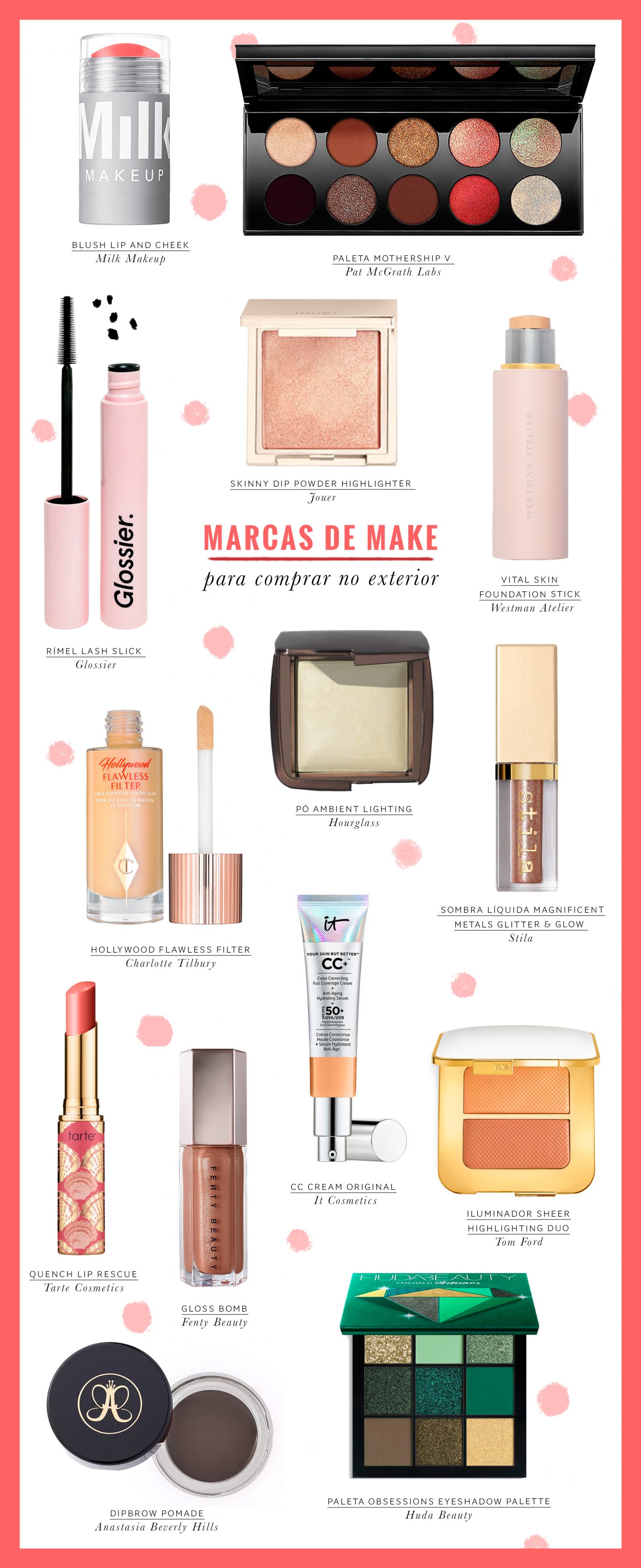 melhores marcas de maquiagem