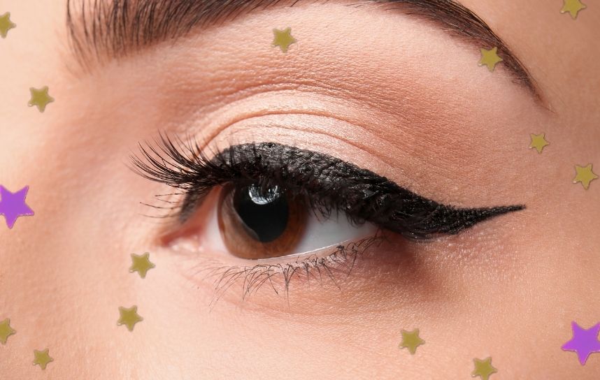 maquiagem mulher gato