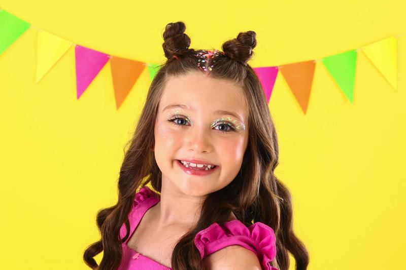 maquiagem carnaval infantil segura
