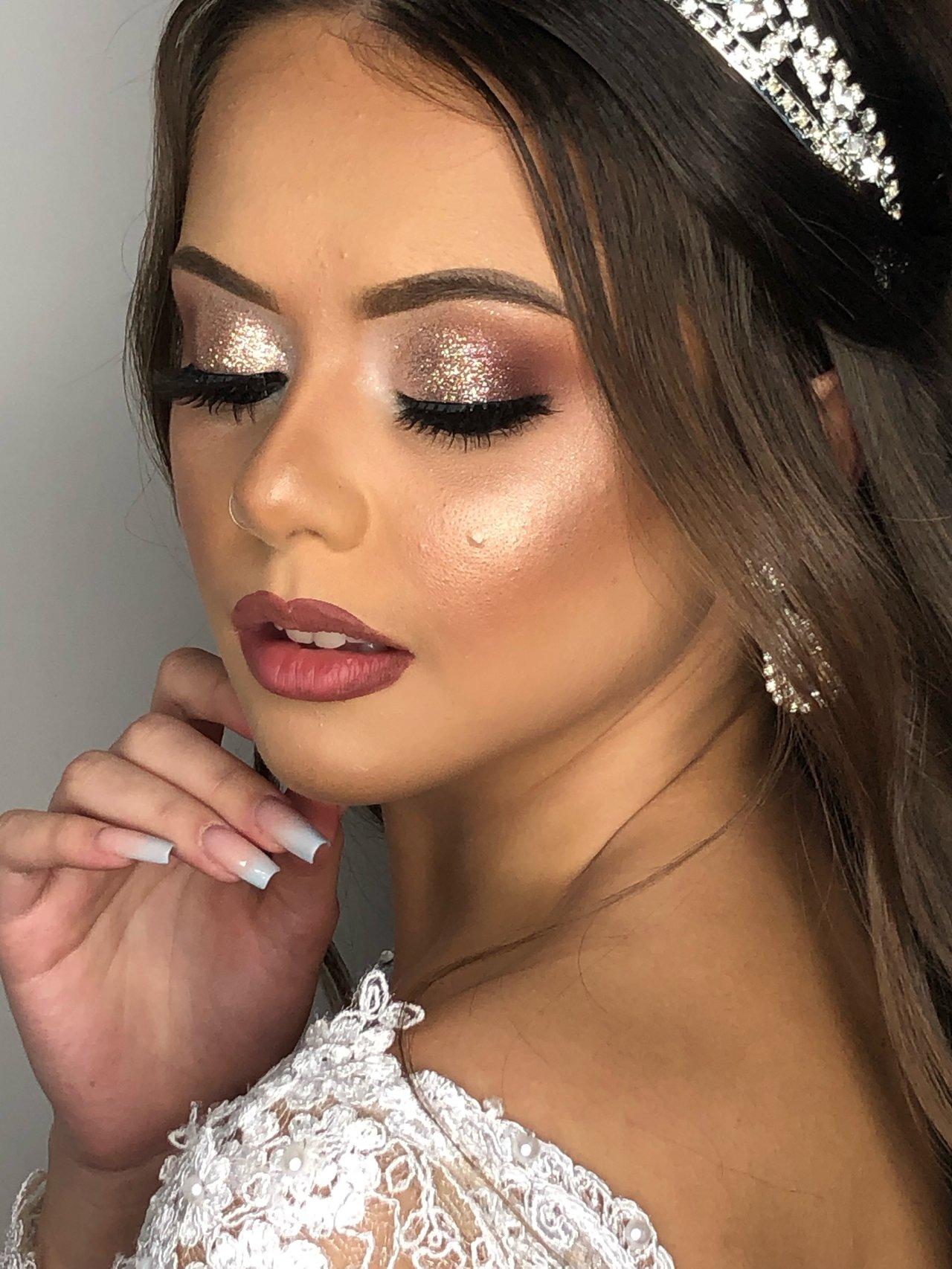 maquiagem para casamento a noite convidada
