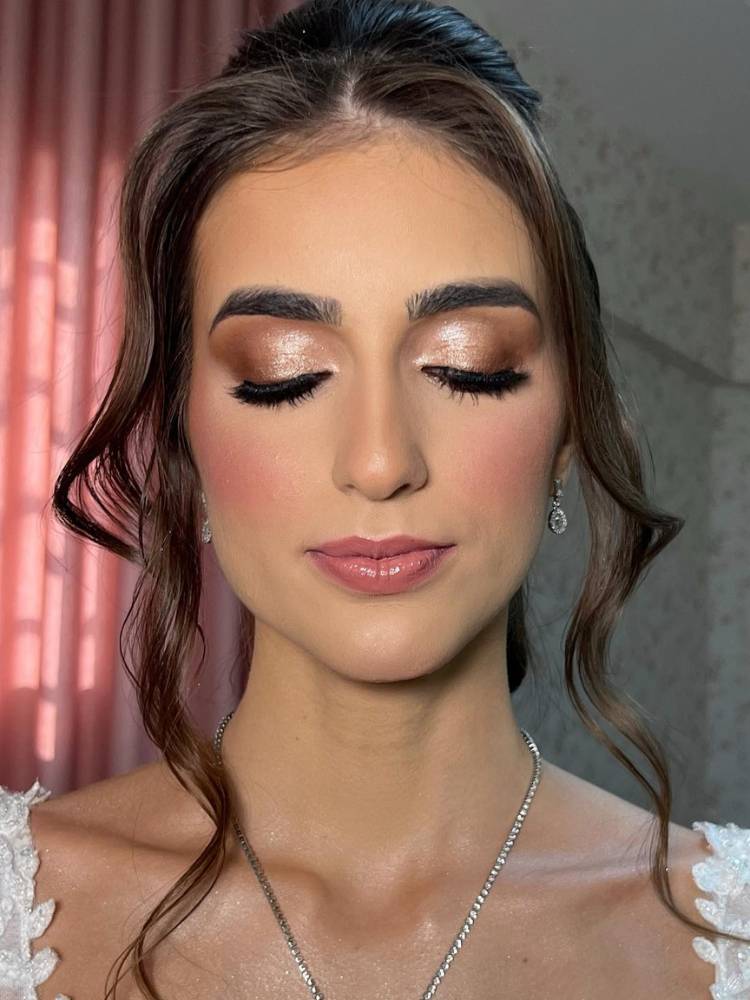maquiagem para casamento noiva