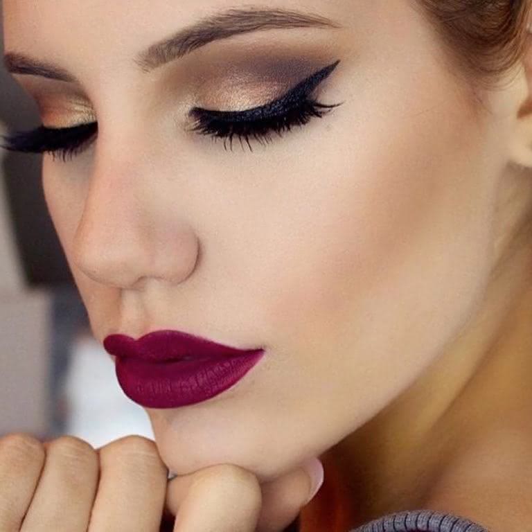 maquiagem para formatura com pele matte