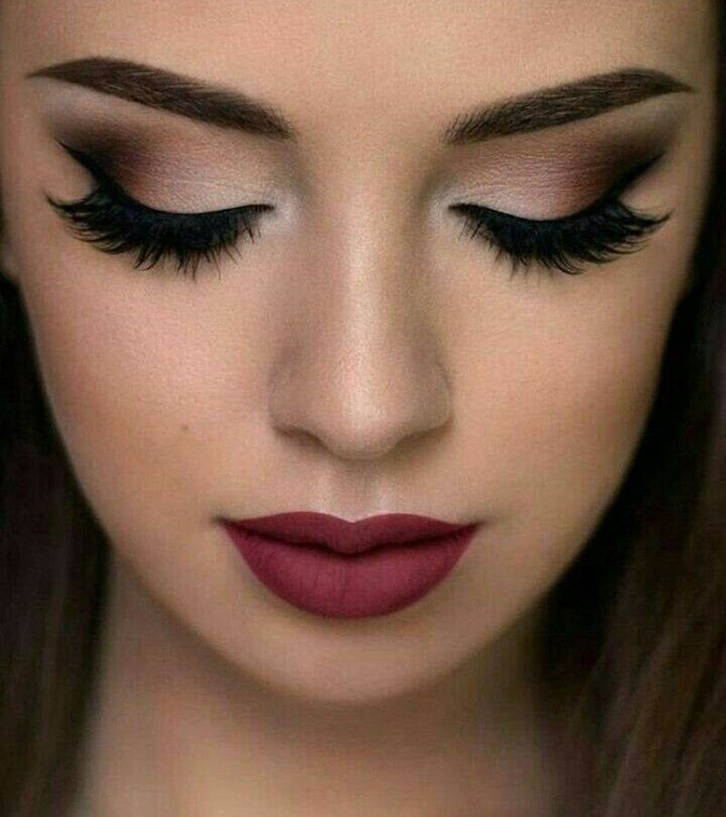 maquiagem madrinha casamento noite com glitter