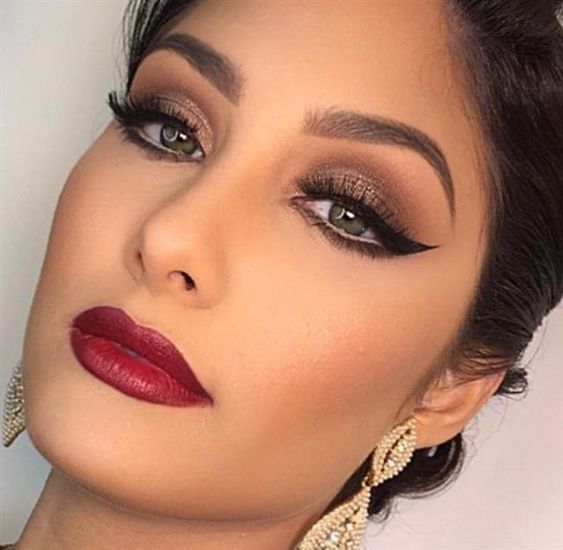 ideias de maquiagem para show de rock