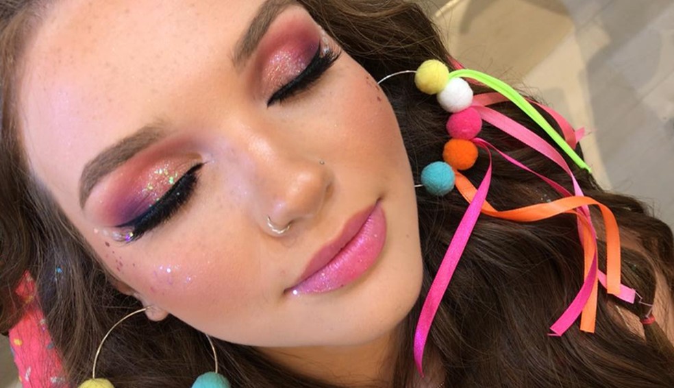 maquiagem barata para show que dura