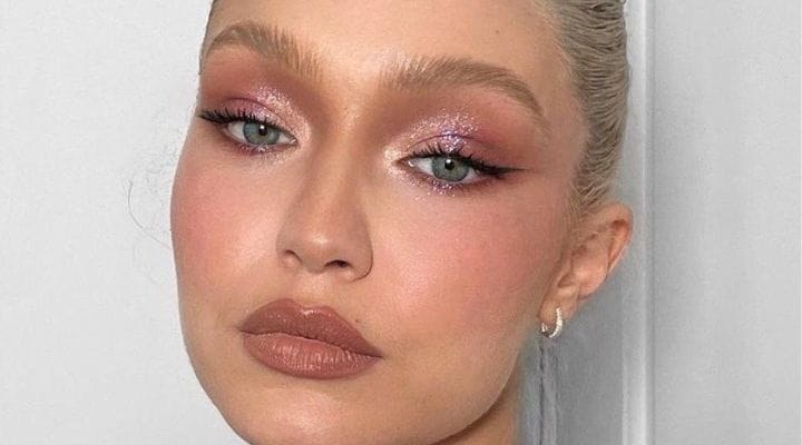 maquiagem rose gold