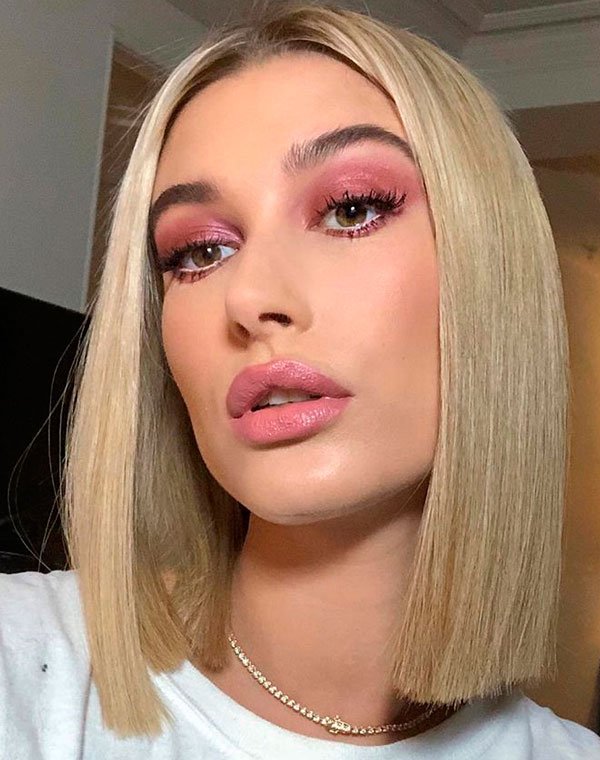 maquiagem cut crease rosa
