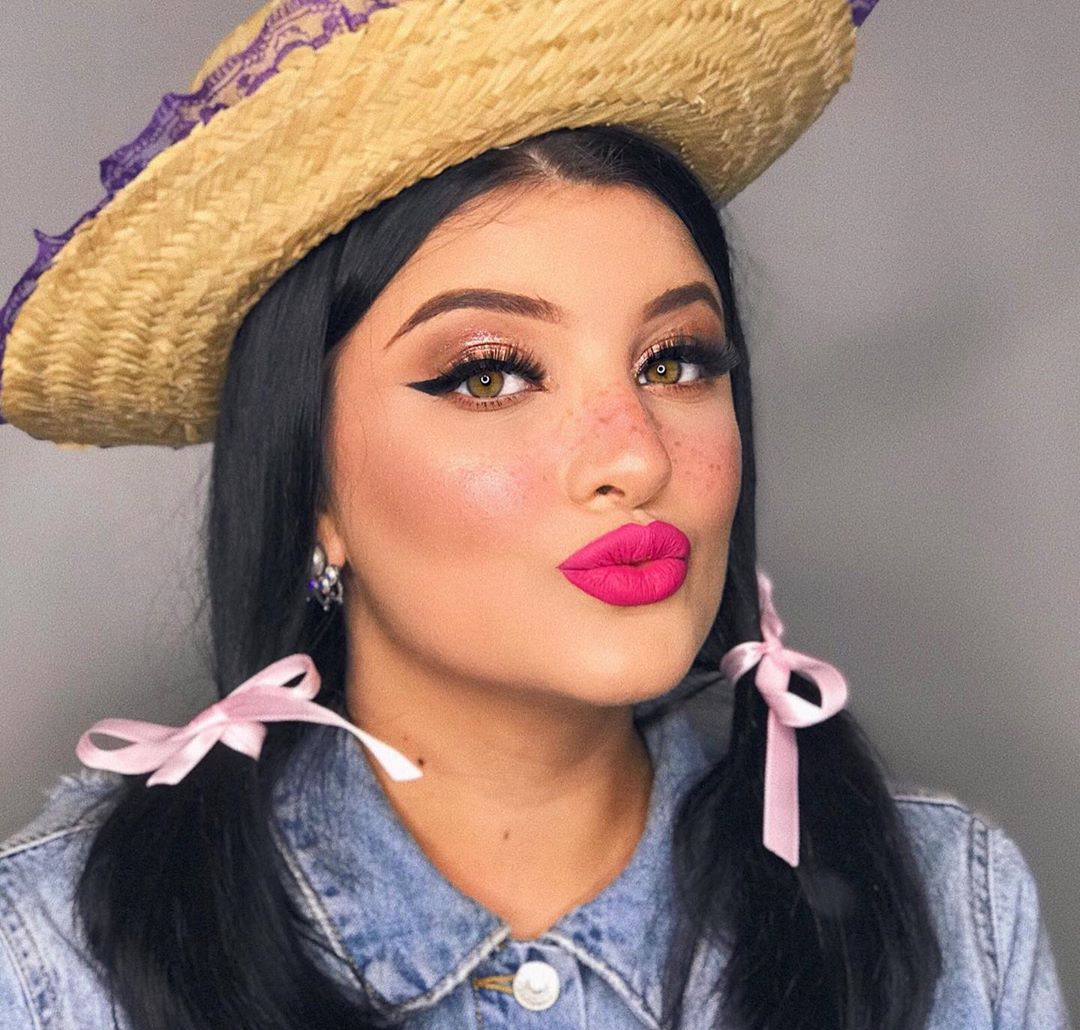 maquiagem festa junina infantil