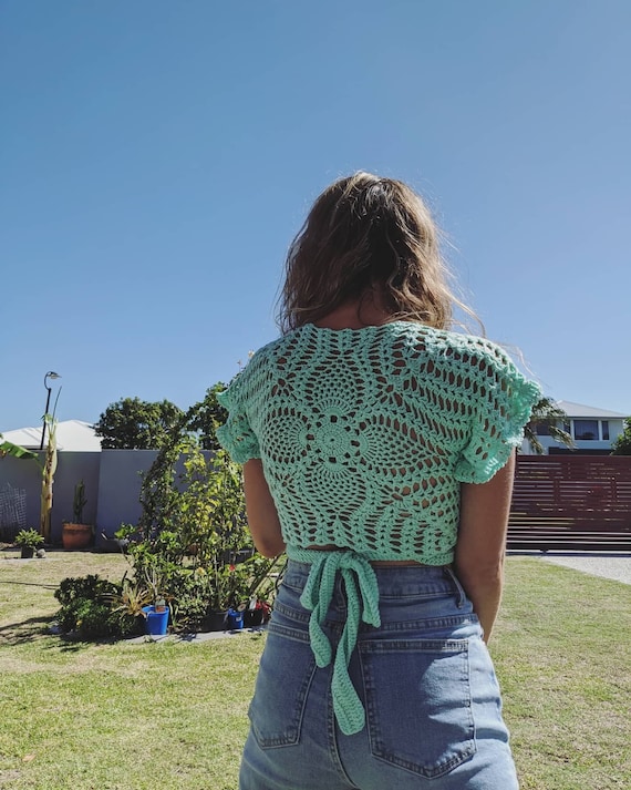 Blusa de Crochê Top-Down: O Passo a Passo para Iniciantes