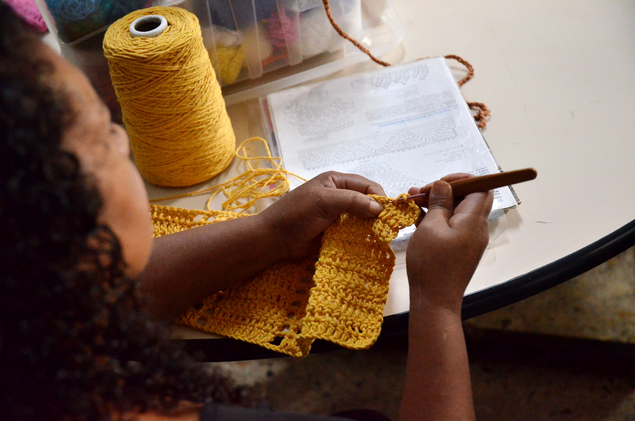 Rotina de uma artesã de crochê: Vlogs da Maria Raquel