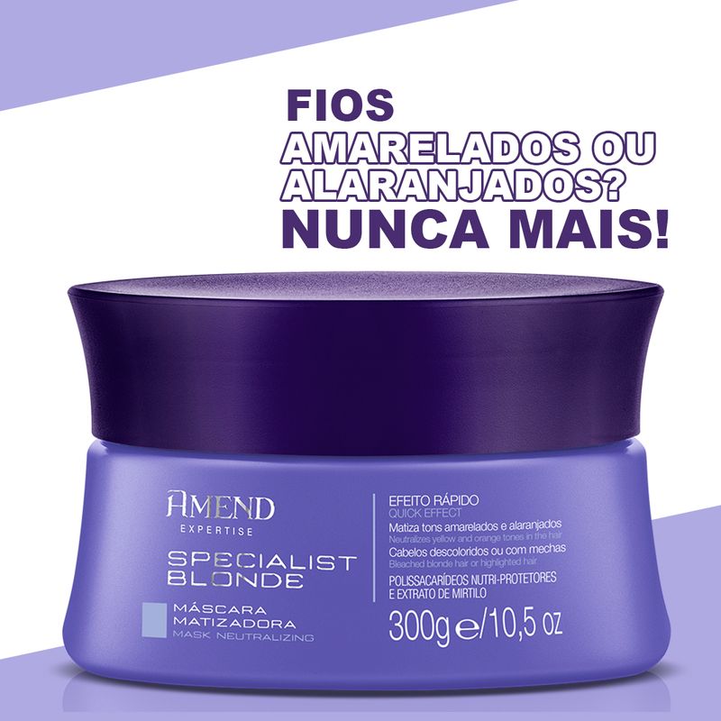máscara azul