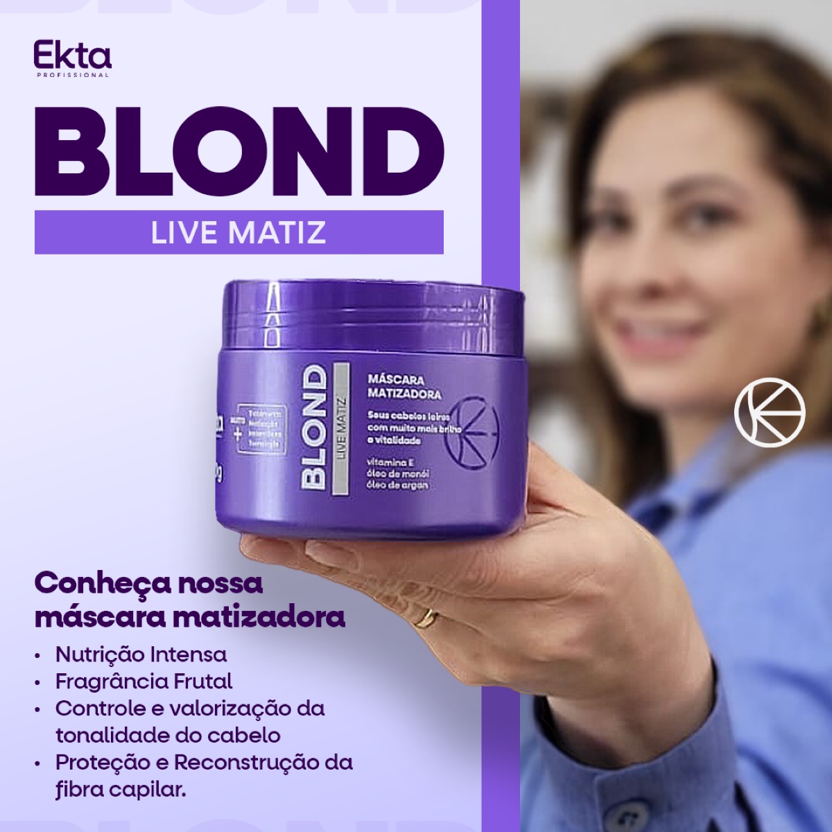 máscara para luzes