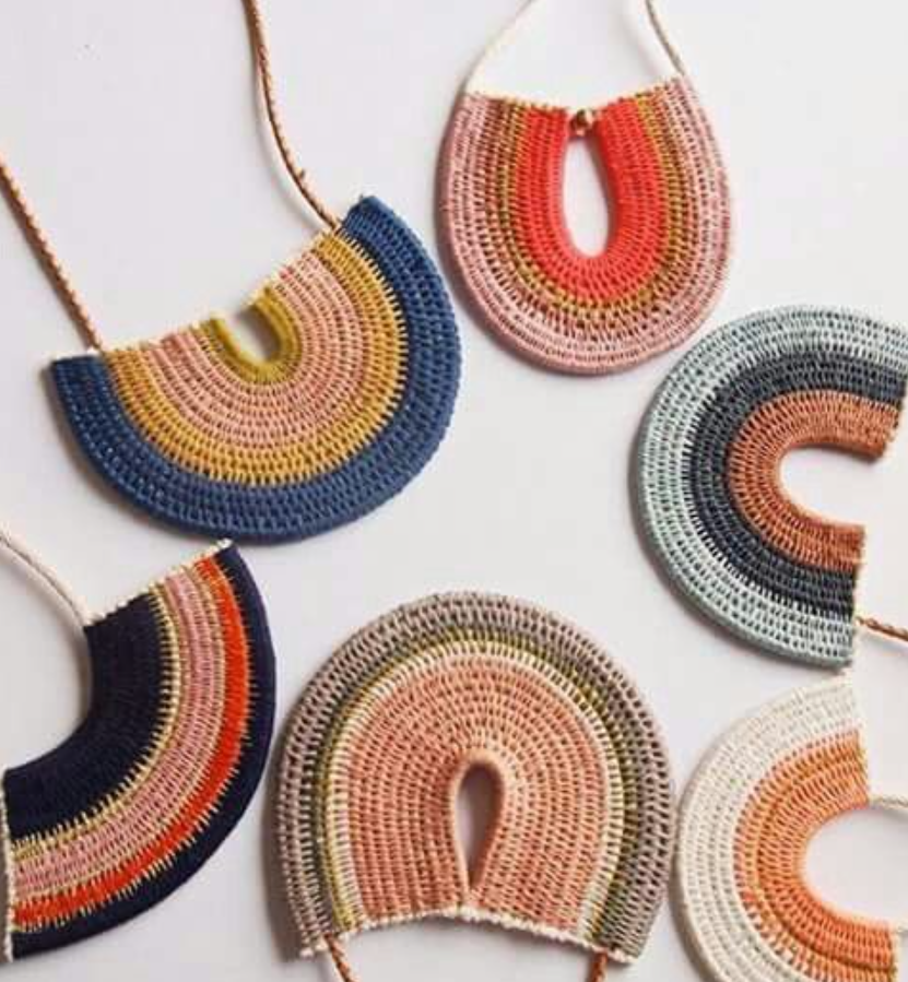 erros comuns ao fazer maxi colar de crochê