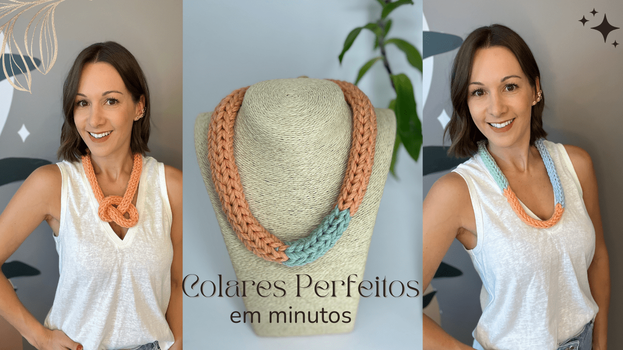 erros comuns ao fazer maxi colar de crochê