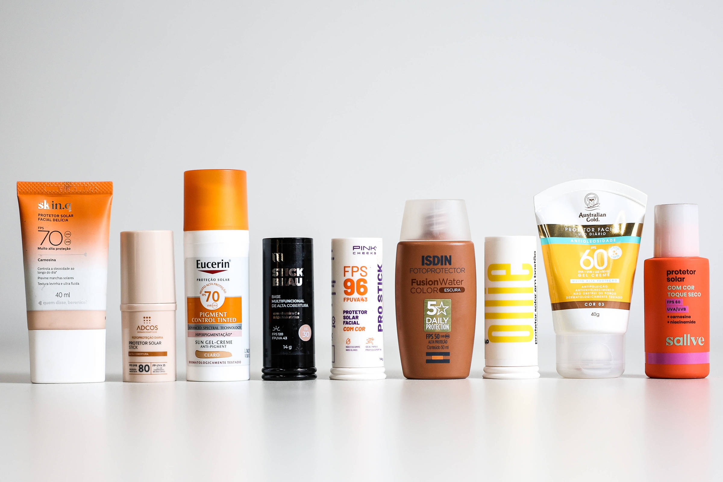 protetor solar facial com cor pele oleosa