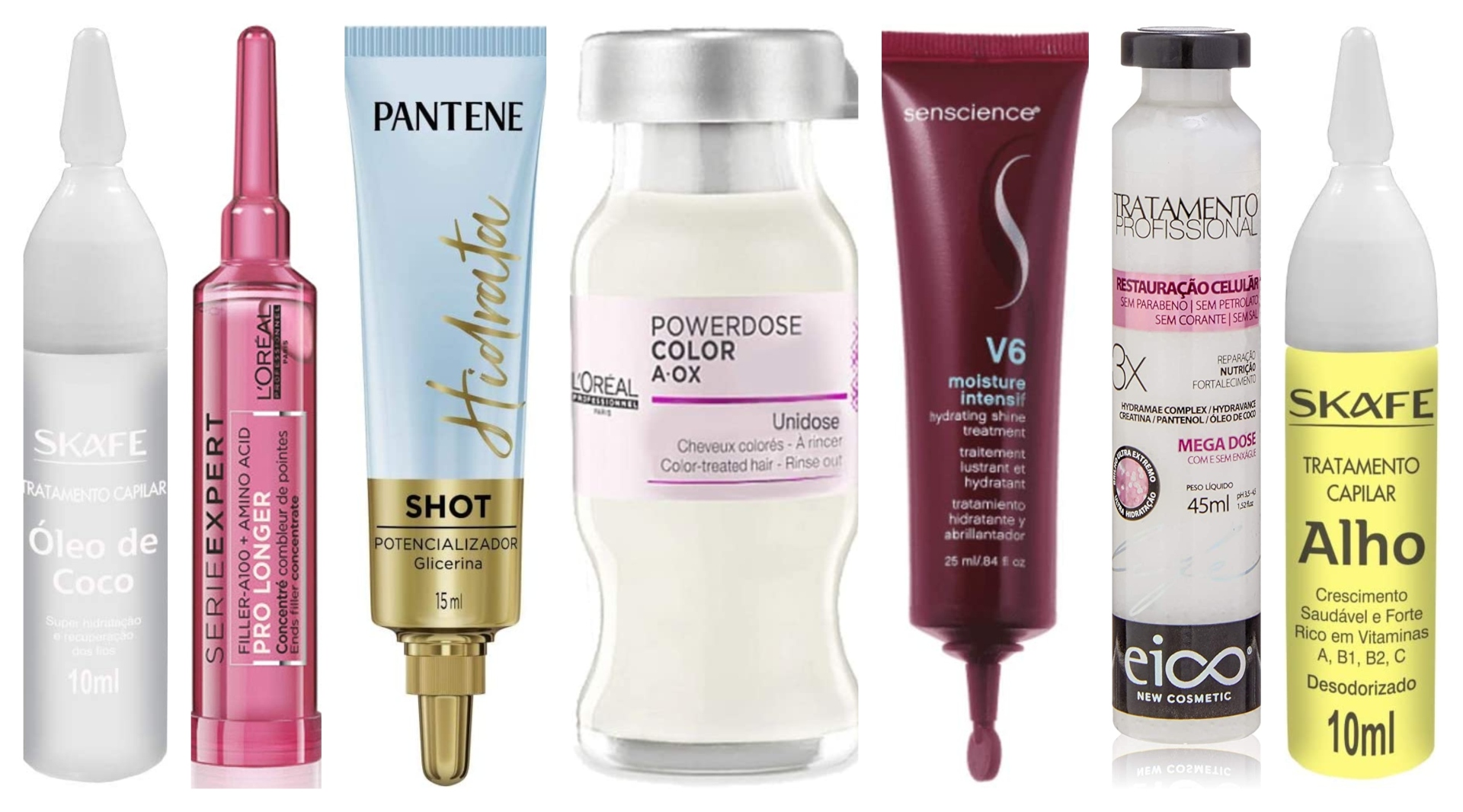 Como montar um cronograma capilar com ampolas de tratamento rápido